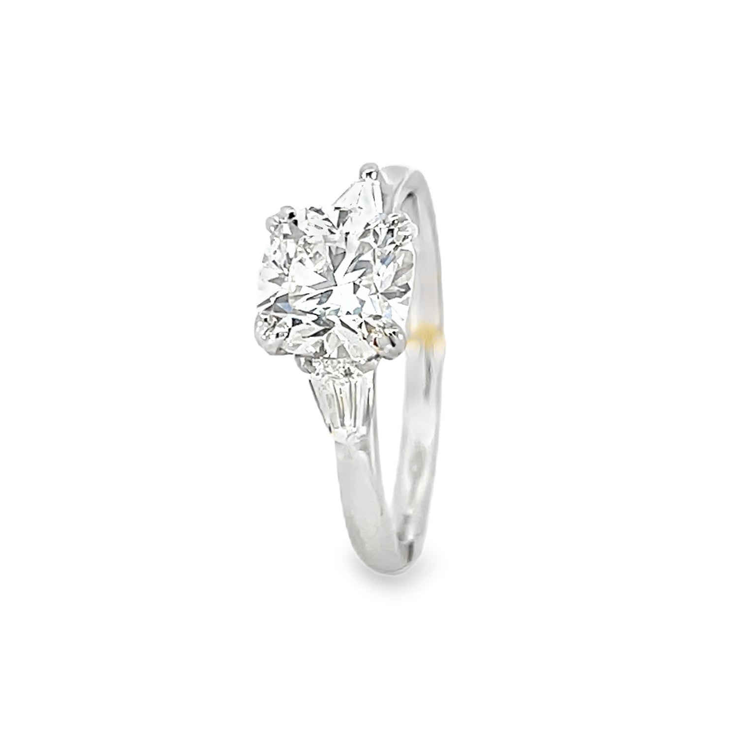 Cushion Cut Natural Diamond Ring