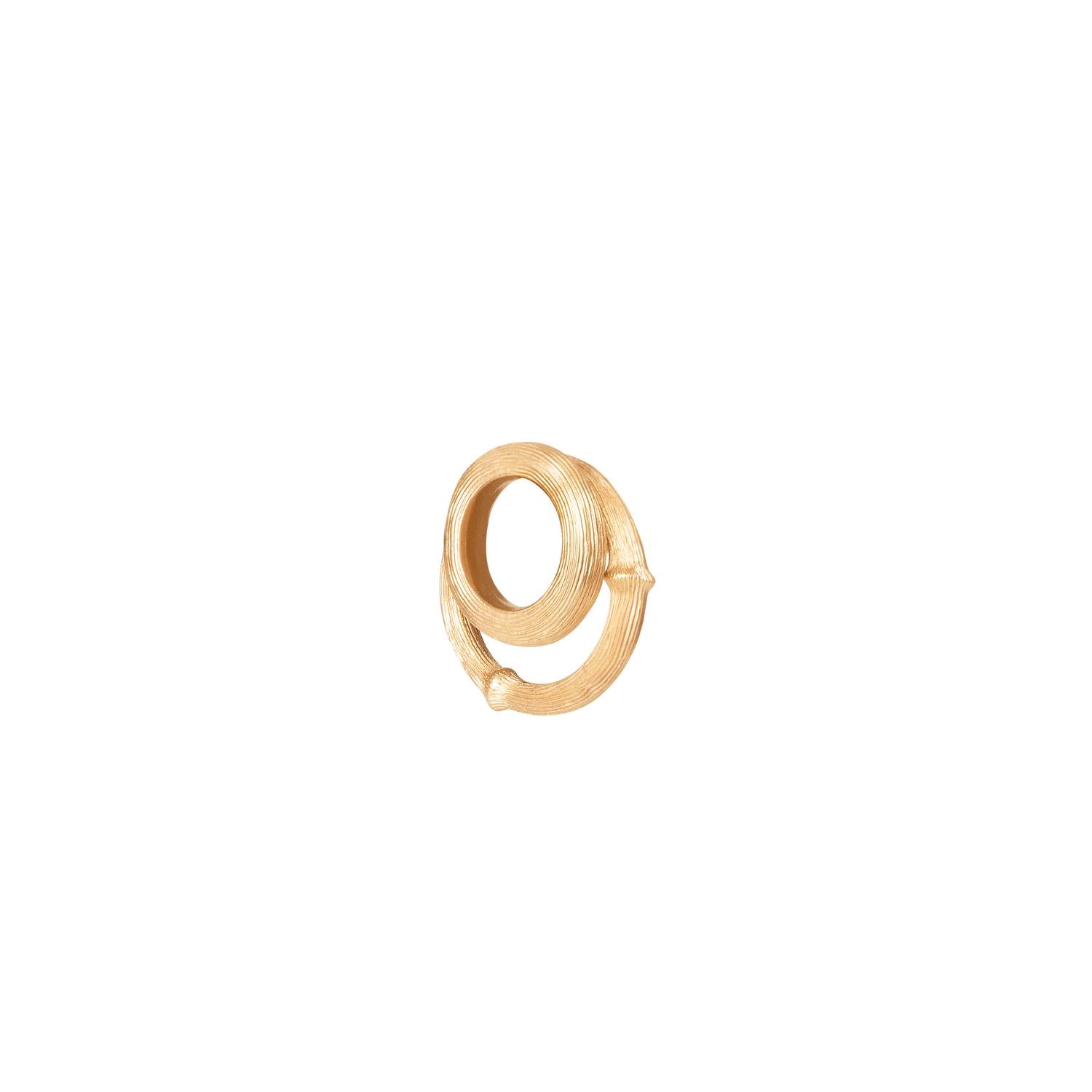Nature earring pendant duo by ole lynggaard