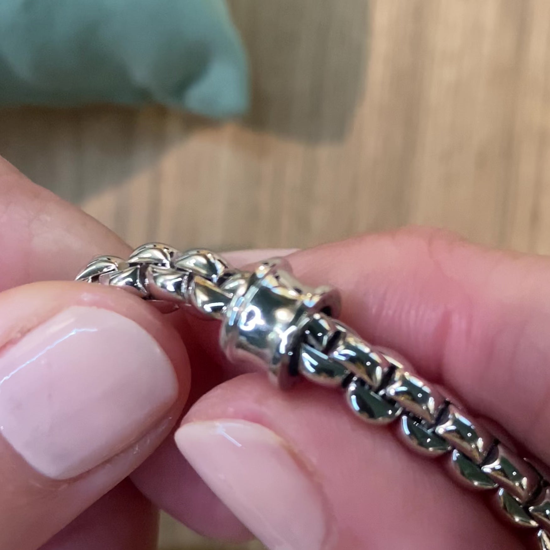 Fope Eka Flex'it Bracelet - Size 1  Concave rondel
