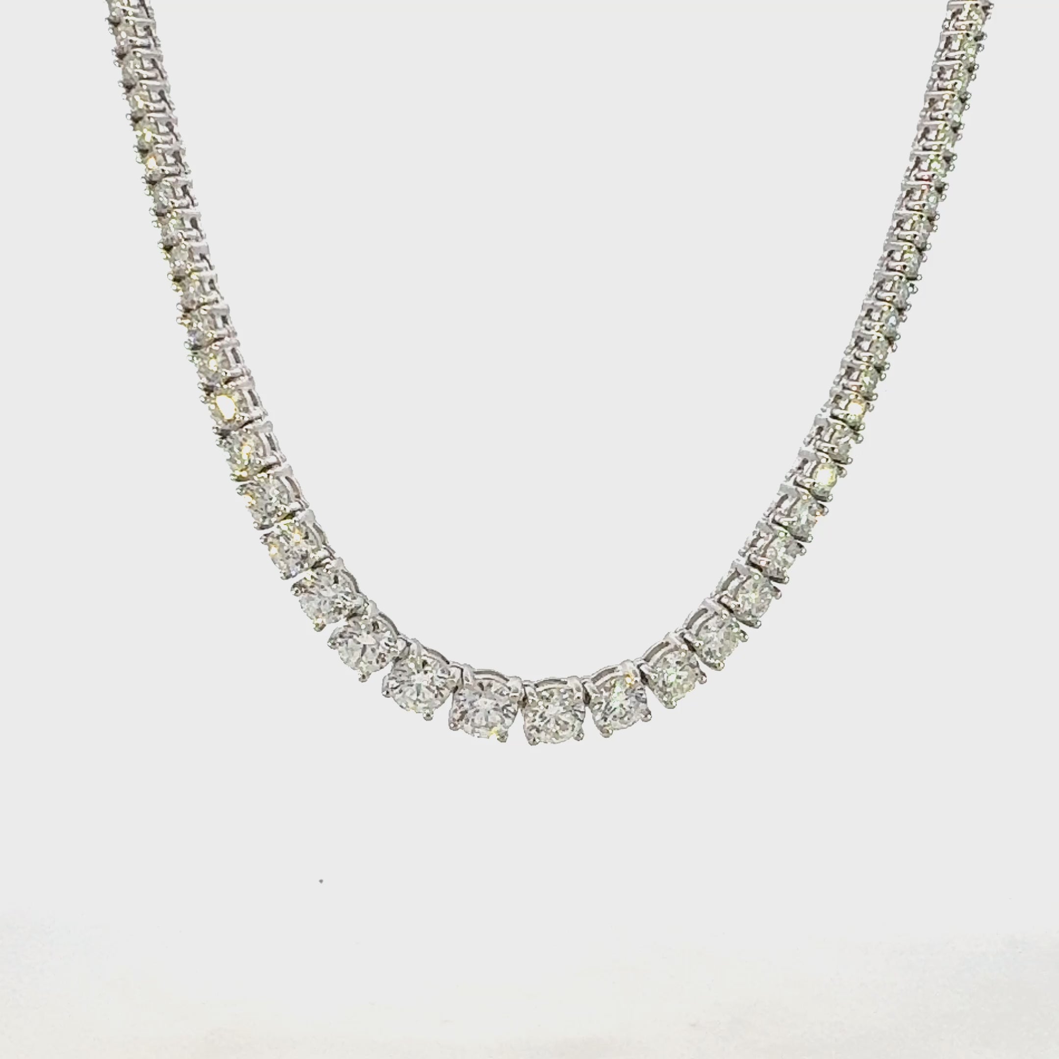 Diamond Line Necklace