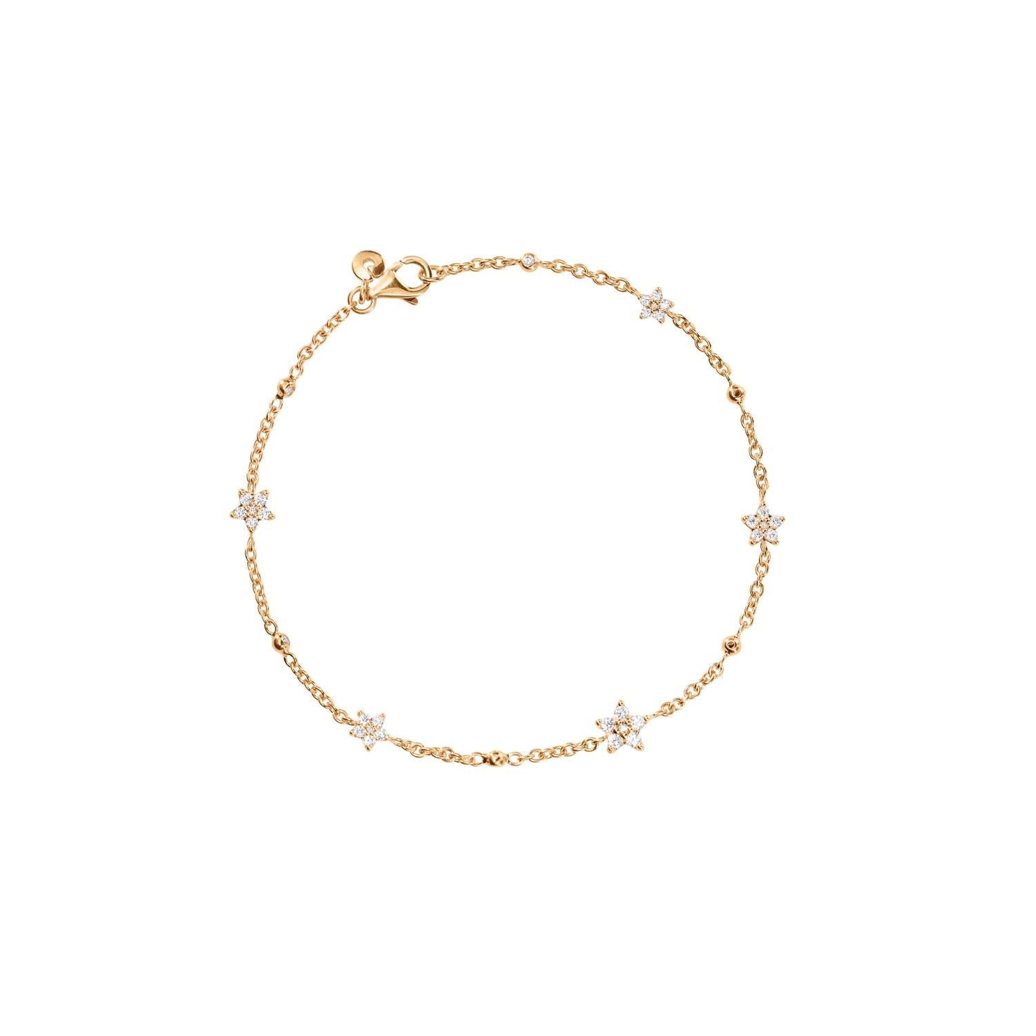 Ole Lynggaard Shooting Star 5 station bracelet