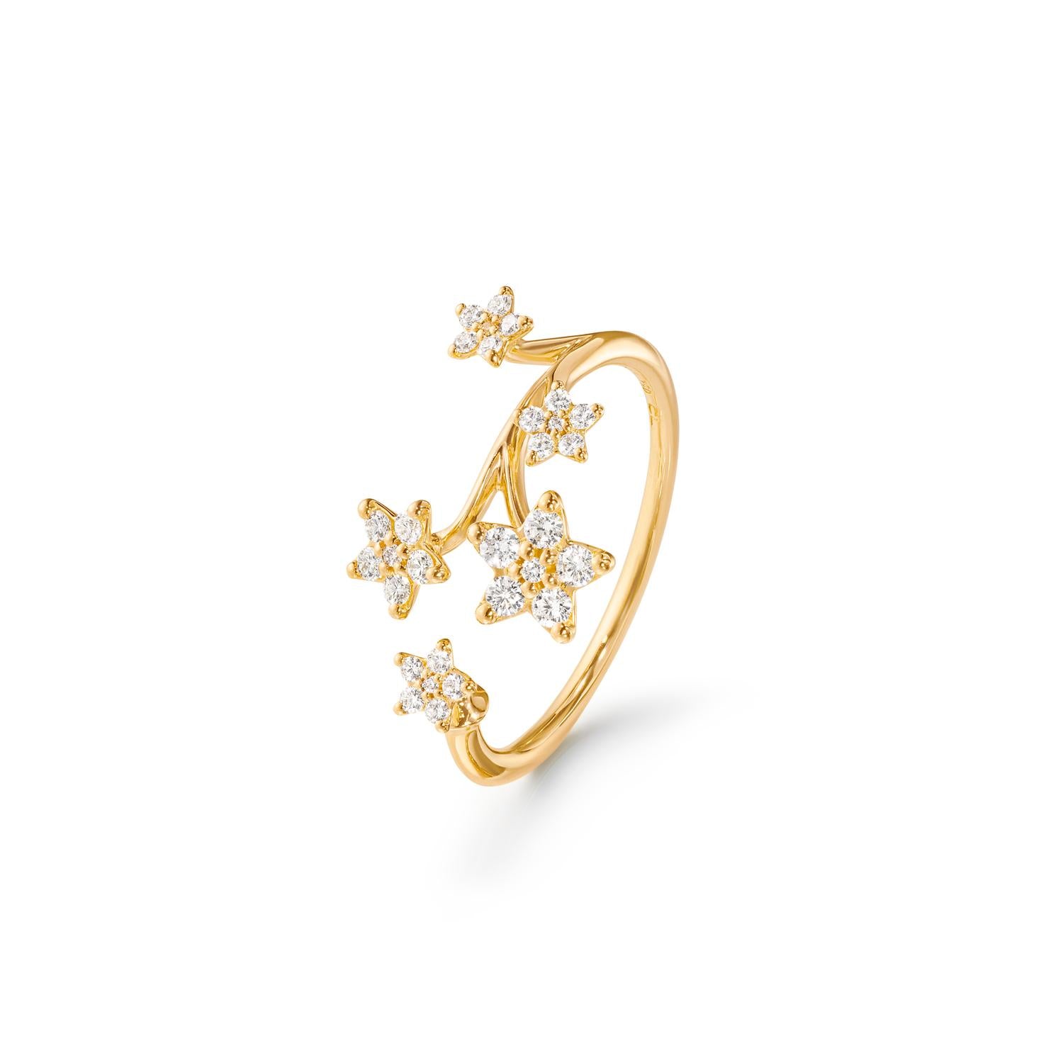 Ole Lynggaard Shooting Star ring