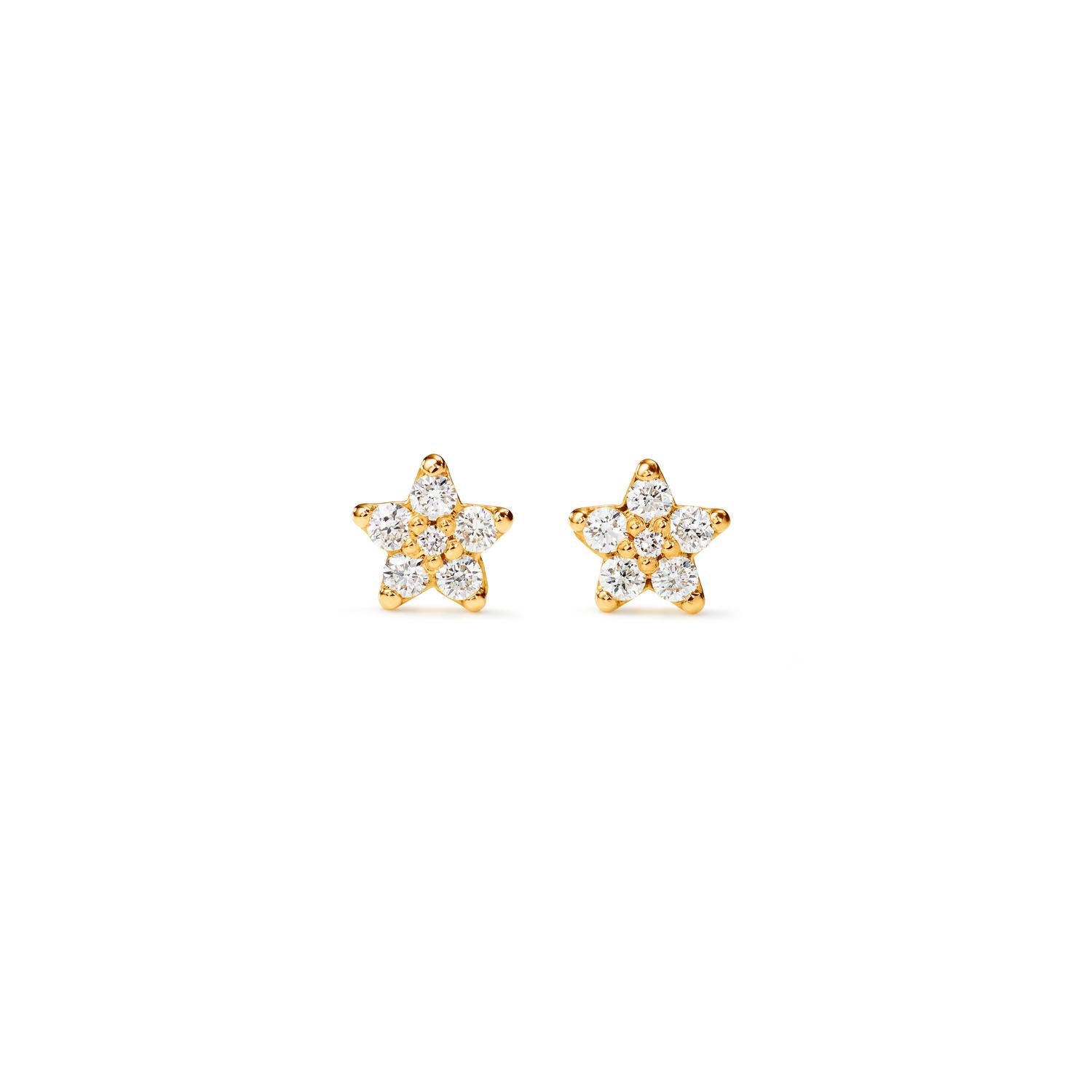 Ole Lynggaard shooting star stud earrings