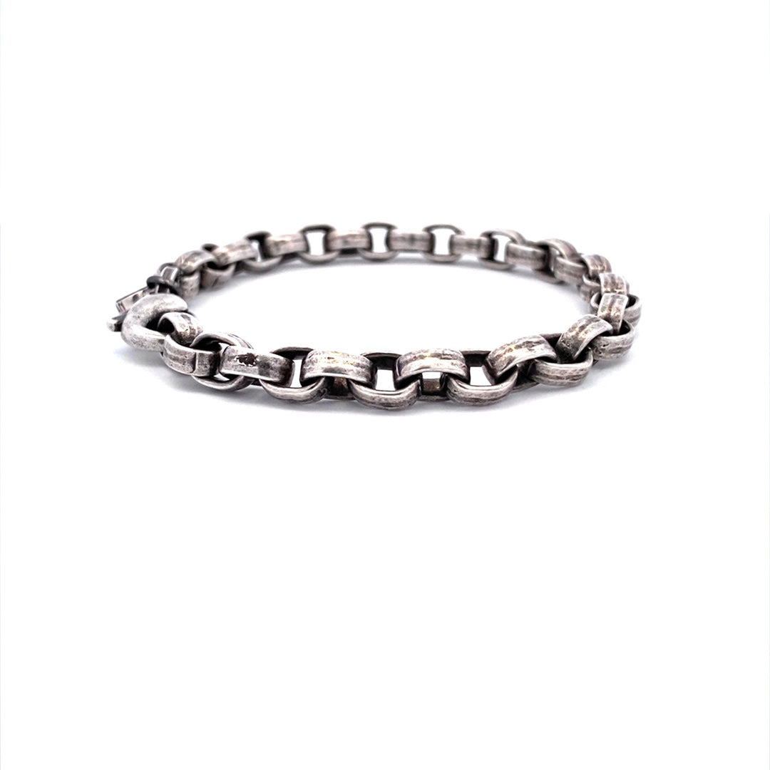 SPIRITMAN - Clan - Black Silver bracelet