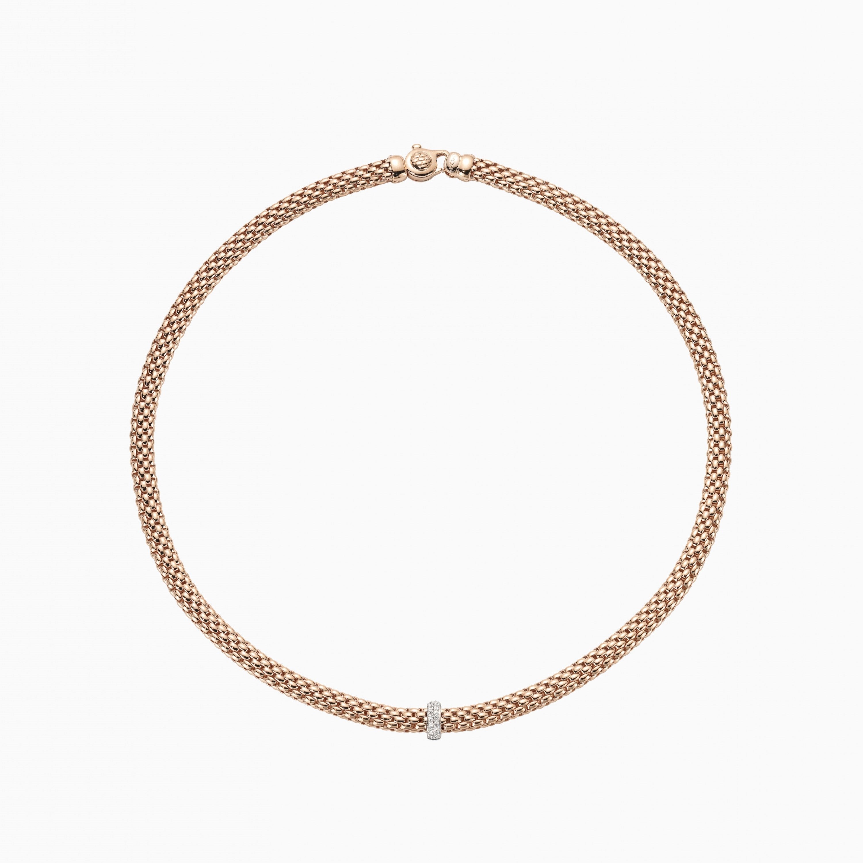 Fope Vendôme 18ct Gold Necklace with Diamonds
