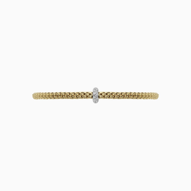 Fope Prima 18ct Gold Bracelet with Diamonds