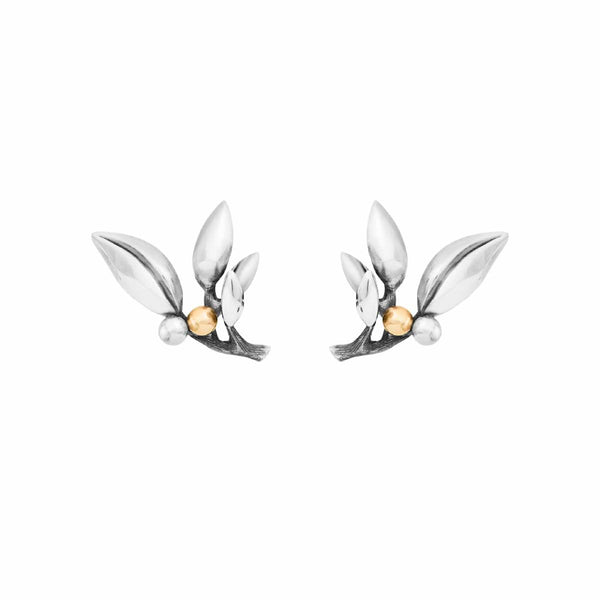 Ole Lynggaard Forest Earrings Gold & Silver
