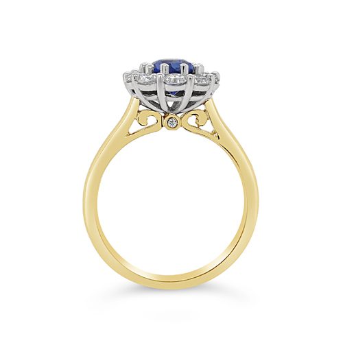 Aurora-Sapphire-diamond-oval-halo-ring-two-tone-trewarne-side
