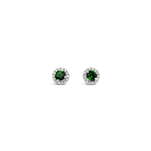 Aurora.green.garnet.diamond.studs.1