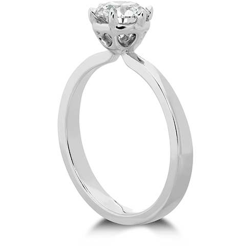Hearts On Fire Signature 6 Prong Solitaire Engagement Ring Trewarne Jewellery Melbourne