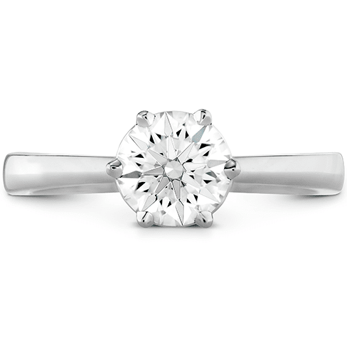 Hearts On Fire Signature 6 Prong Solitaire Engagement Ring Melbourne