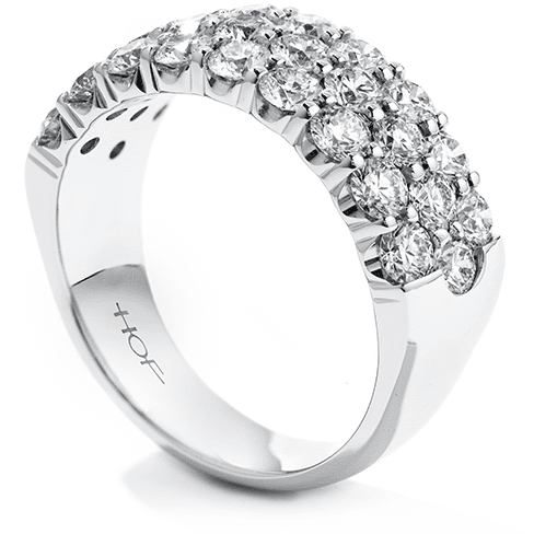 Hearts On Fire Truly Triple Row Right Hand Diamond Ring Trewarne Jewellery Melbourne