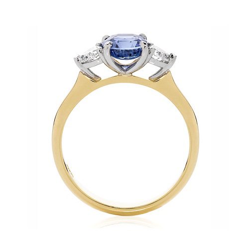 Iris Sapphire Goddess Engagement Ring – Trewarne Fine Jewellery
