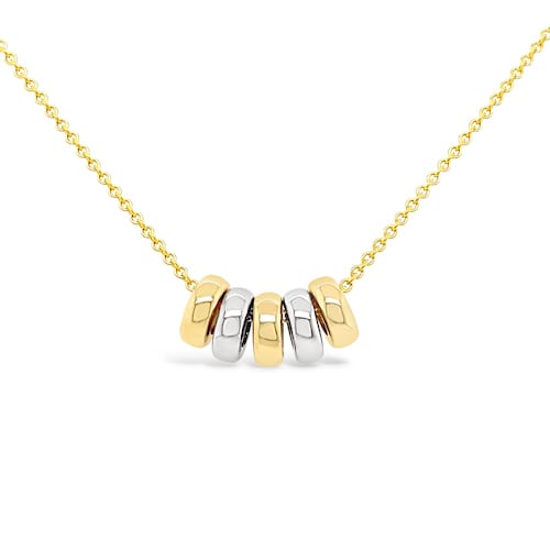 Love Rings Necklace Set
