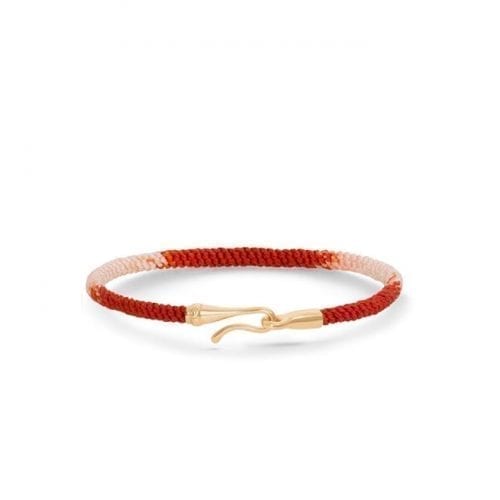 Ole Lynggaard Life Bracelet (Red Emotions) 18K Yellow Gold Melbourne