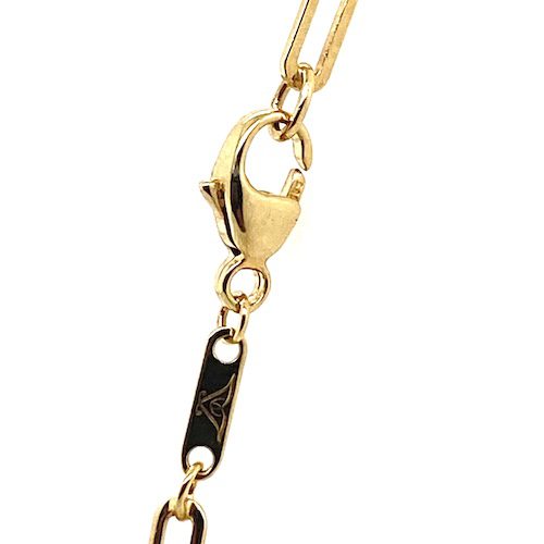 Paperclip_link_chain_18ct_yellow_gold_clasp_detail