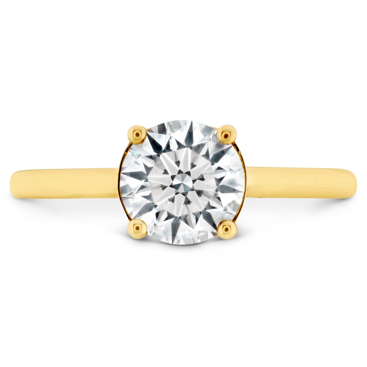 Yellow Gold Sloane Silhouette Ring