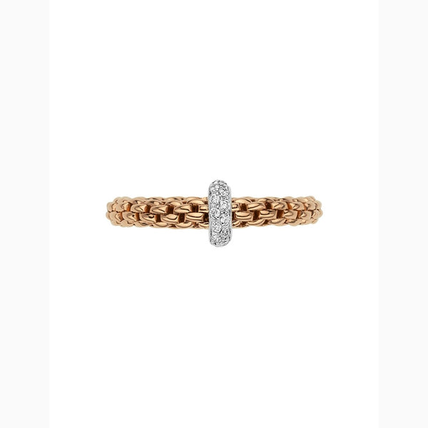 Fope Prima Ring with Diamonds