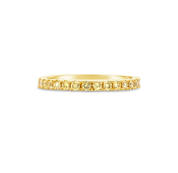 Artemis Yellow Diamond Band Ring