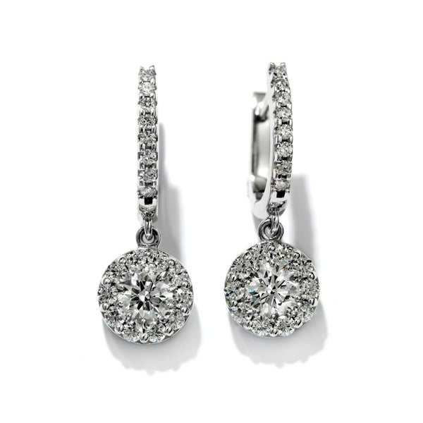 Hearts On Fire Fulfillment Diamond Drop Earrings