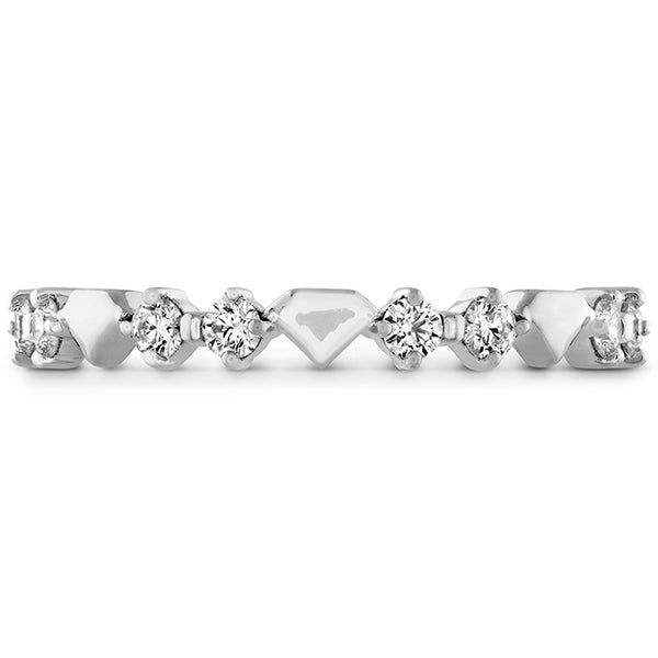 bold shapes diamond ring