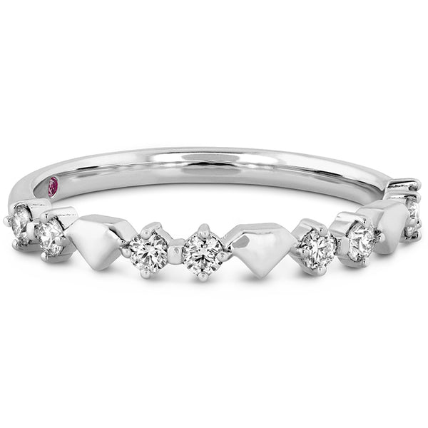 Hearts on Fire diamond stacking band