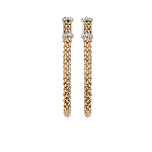 Fope Flex'it Prima Earrings with Diamonds - Small