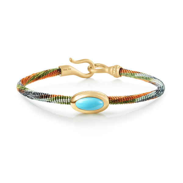 Ole Lynggaard Life Bracelet with Turquoise 4.5mm - Tropic